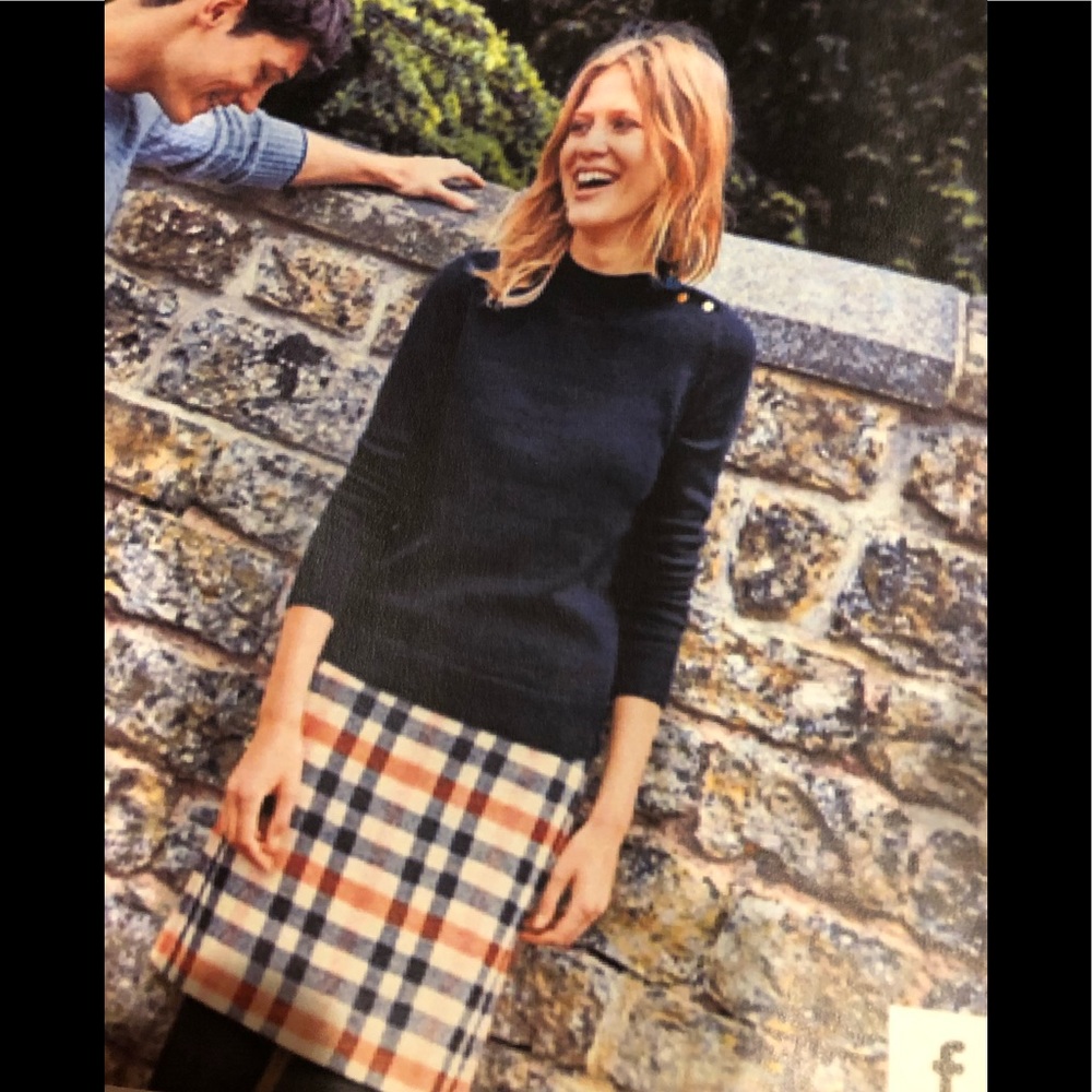 Boden wool pencil skirt